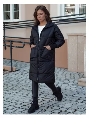 Dámský kabát DSTREET NADIA ČERNÁ