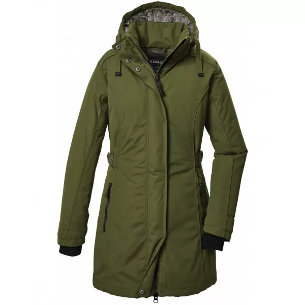  Dámský kabát KILLTEC GW 70 41863 OLIVOVÁ 