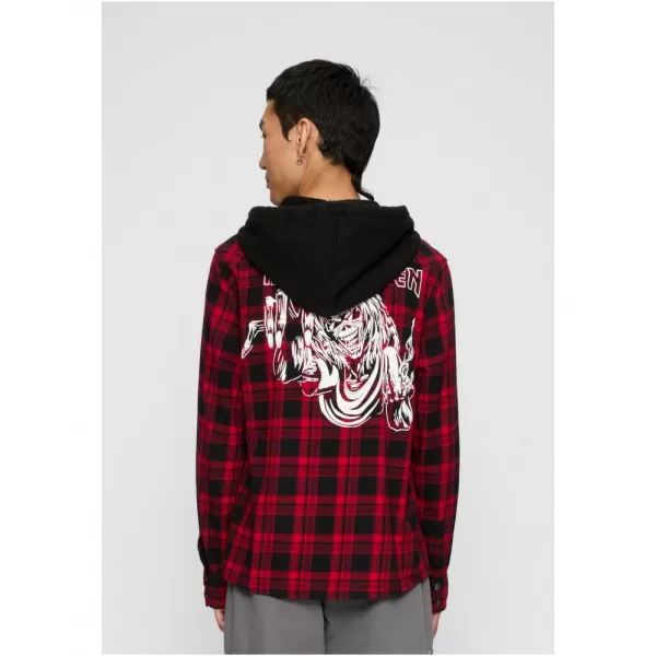  Pánská mikina BRANDIT IRON MAIDEN BD61048 DARK RED/BLACK 