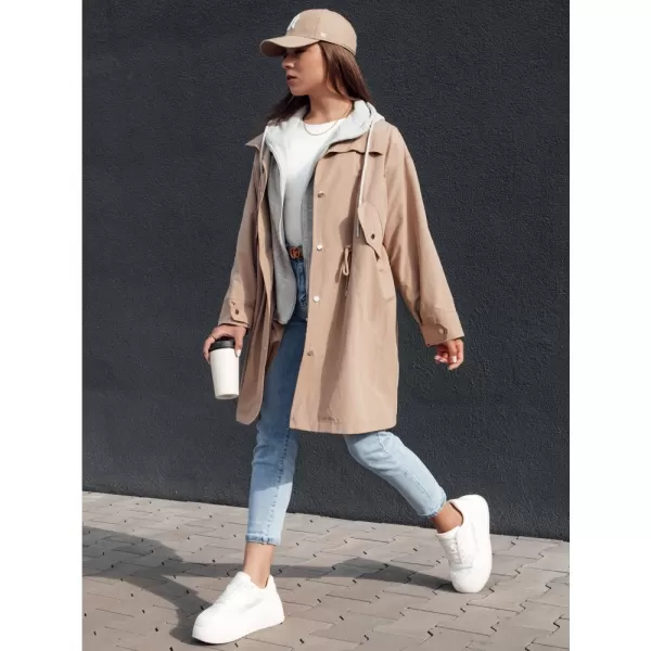  Dámská parka DSTREET MODERN LOOK BÉŽOVÁ 
