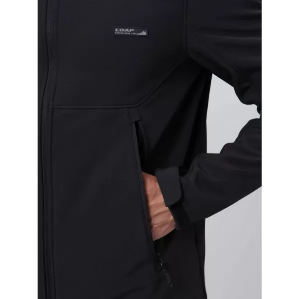  Pánská softshellová bunda LOAP LUCAS ČERNÁ 