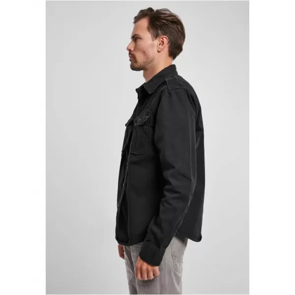  Pánská košile BRANDIT VINTAGE BD9373 BLACK 