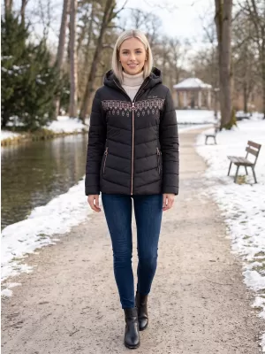 Dámská bunda ALTISPORT DELSY ČERNÁ