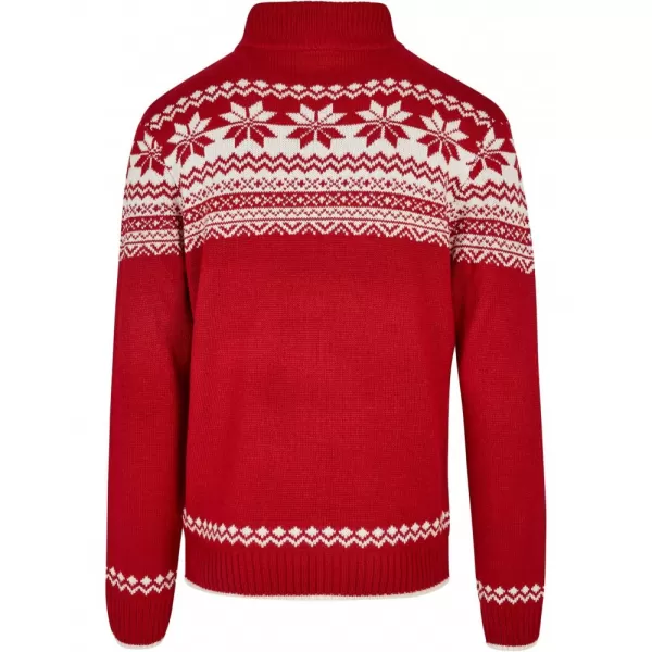  Pánská mikina BRANDIT CARDIGAN NORWEGER BD5030 RED 