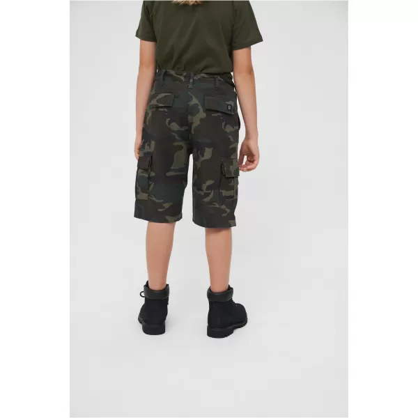  Dětské kraťasy BRANDIT BDU BD6009 WOODLAND 