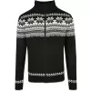 Pánská mikina BRANDIT CARDIGAN NORWEGER BD5030 BLACK