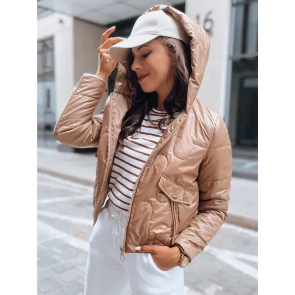  Dámská bunda DSTREET LILYWOOL ZLATÁ 