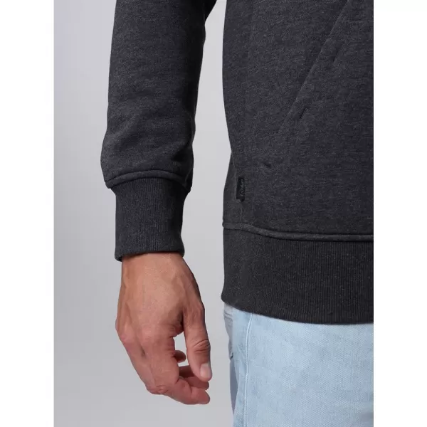  Pánská mikina LOAP EDCAR TMAVĚ ŠEDÁ 