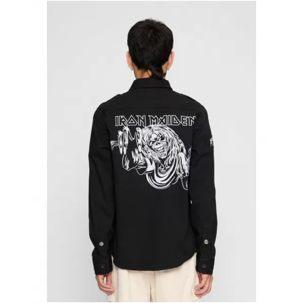  Pánská košile BRANDIT IRON MAIDEN BD61044 BLACK 