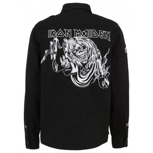  Pánská košile BRANDIT IRON MAIDEN BD61044 BLACK 