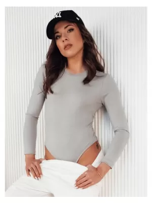 Dámské body DSTREET OTRIA SVĚTLE ŠEDÁ