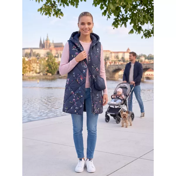  Dámská vesta ALTISPORT DANIELA TMAVĚ MODRÁ 