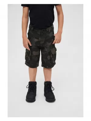 Dětské kraťasy BRANDIT BDU BD6009 DARKCAMO