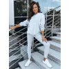 Dámské legíny DSTREET CALIFORNIA DREAM SVĚTLE ŠEDÁ