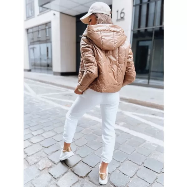 Dámská bunda DSTREET LILYWOOL ZLATÁ 