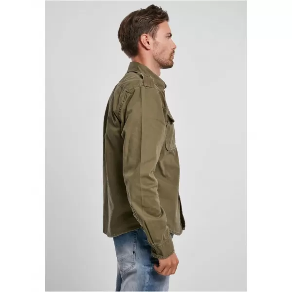  Pánská košile BRANDIT VINTAGE BD9373 OLIVE 