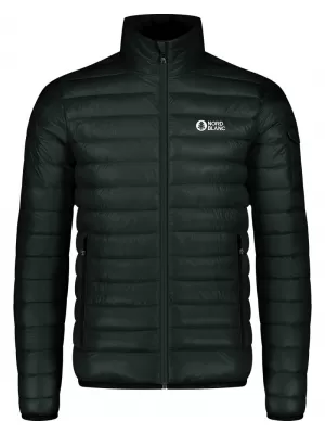 Pánská prošívaná bunda NORDBLANC EAGLEHEART NBWJM8067 TMAVĚ ZELENÁ