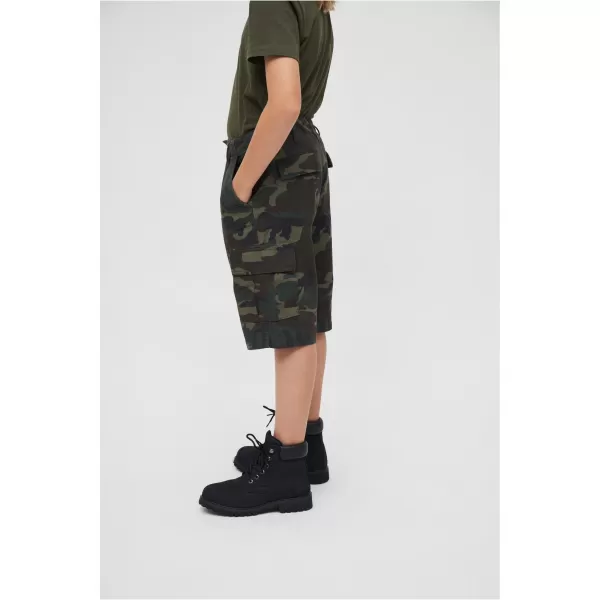  Dětské kraťasy BRANDIT BDU BD6009 WOODLAND 