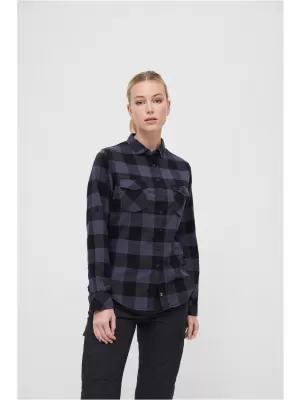 Dámská košile BRANDIT BD9336 BLACK/GREY
