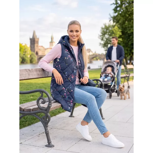  Dámská vesta ALTISPORT DANIELA TMAVĚ MODRÁ 