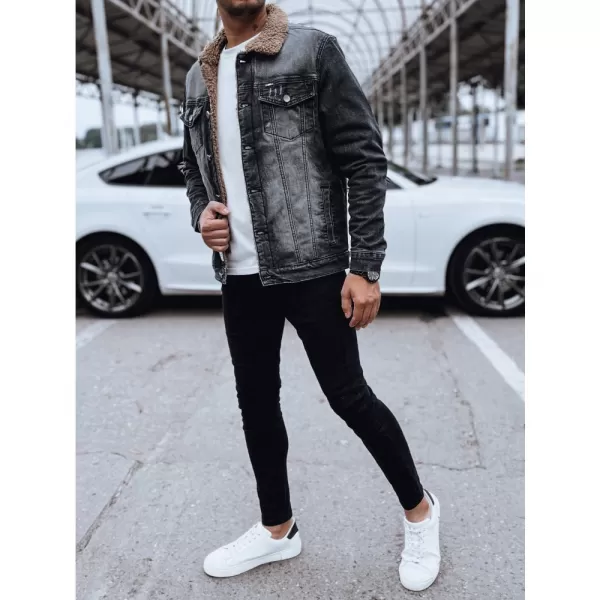  Pánská džínová bunda DSTREET ČERNÁ 