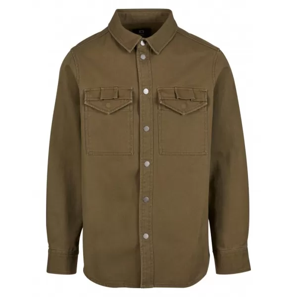  Pánská košile BRANDIT BD4040 OLIVE 