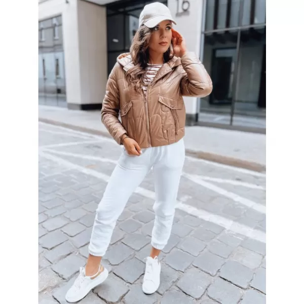 Dámská bunda DSTREET LILYWOOL ZLATÁ 