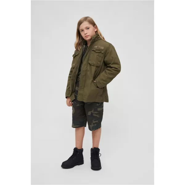  Dětské kraťasy BRANDIT BDU BD6009 WOODLAND 