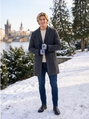 Rukavice BRANDIT SNOW BD7022 NAVY