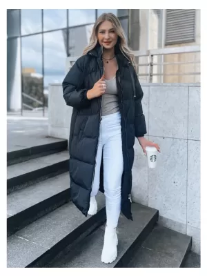 Dámský kabát DSTREET COZYSEASON ČERNÁ