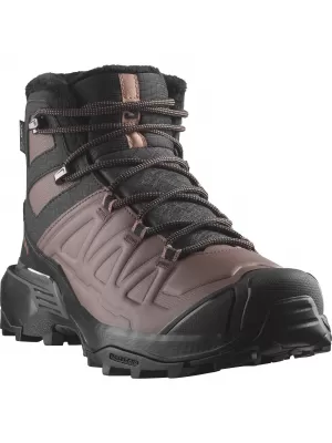 Dámské boty SALOMON X ULTRA SNOWPILOT WP W L47585800 BLACK/PEPPERCORN/COGNAC