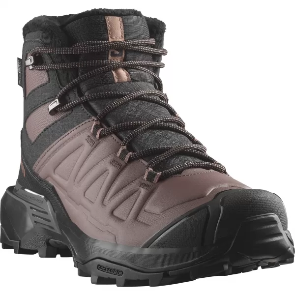  Dámské boty SALOMON X ULTRA SNOWPILOT WP W L47585800 BLACK/PEPPERCORN/COGNAC 