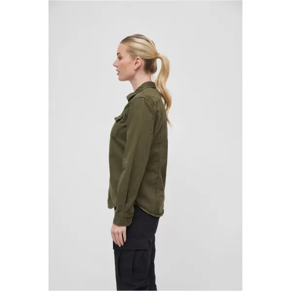  Dámská košile BRANDIT BD9618 OLIVE 