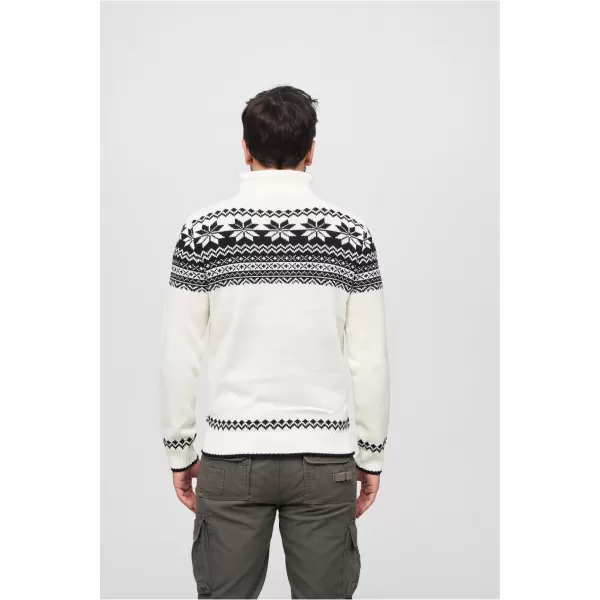  Pánská mikina BRANDIT TROYER NORWEGER BD5029 WHITE 