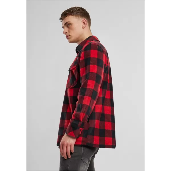  Pánská košile BRANDIT BD9720 RED/BLACK 