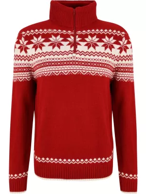 Pánská mikina BRANDIT TROYER NORWEGER BD5029 RED