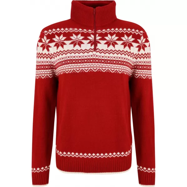  Pánská mikina BRANDIT TROYER NORWEGER BD5029 RED 