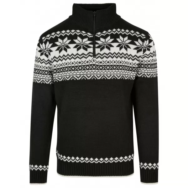  Pánská mikina BRANDIT TROYER NORWEGER BD5029 BLACK 