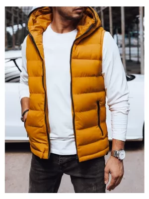 Pánská vesta DSTREET ŽLUTÁ