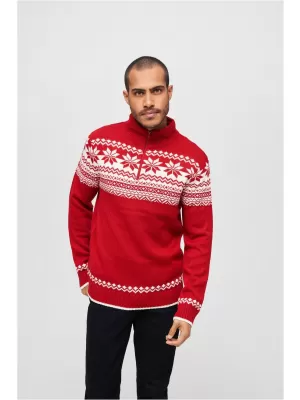 Pánská mikina BRANDIT TROYER NORWEGER BD5029 RED