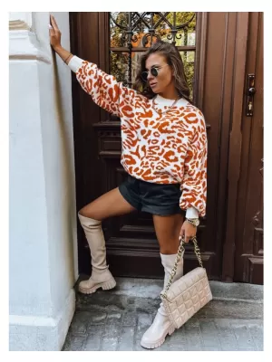 Dámský svetr DSTREET RUNWAY ROALTY BÍLÁ