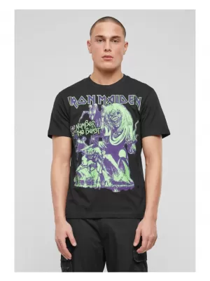 Pánské triko BRANDIT IRON MAIDEN BD61050 BLACK