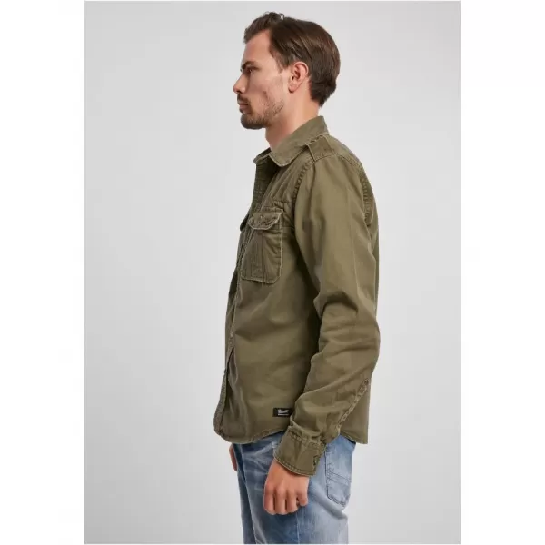  Pánská košile BRANDIT VINTAGE BD9373 OLIVE 