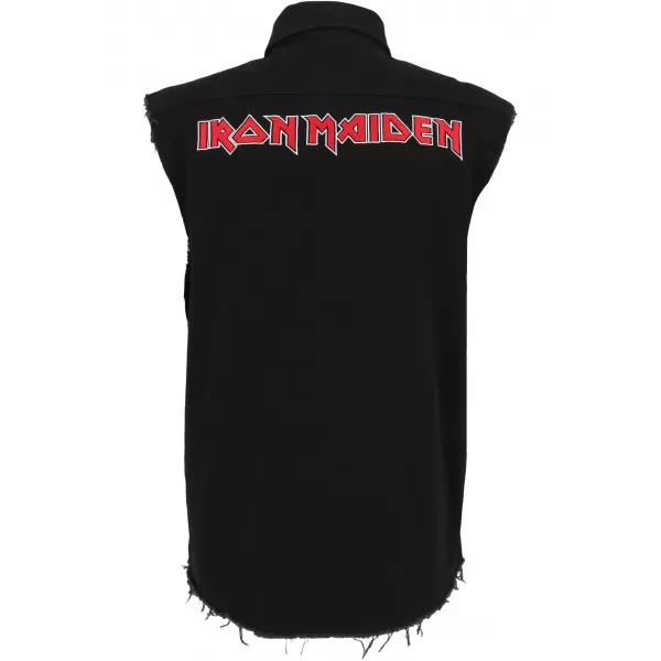  Pánská košile BRANDIT IRON MAIDEN BD61043 BLACK 