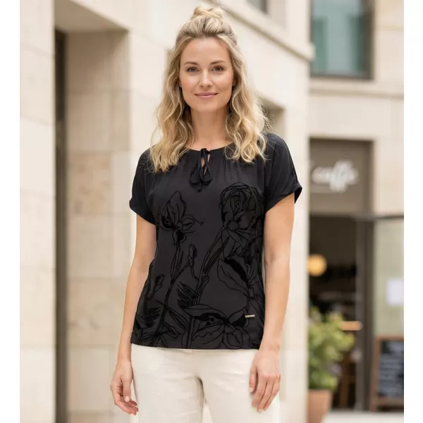  Dámské triko ALTISPORT DEBBI ČERNÁ 