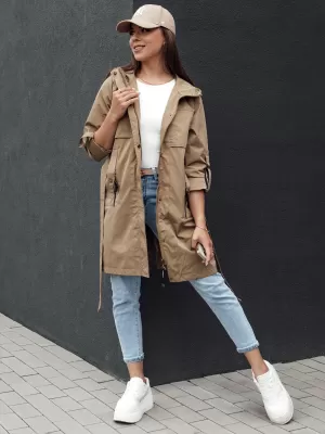 Dámská bunda DSTREET MODERNS BÉŽOVÁ