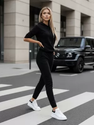 Dámská souprava DSTREET MIGEL ČERNÁ