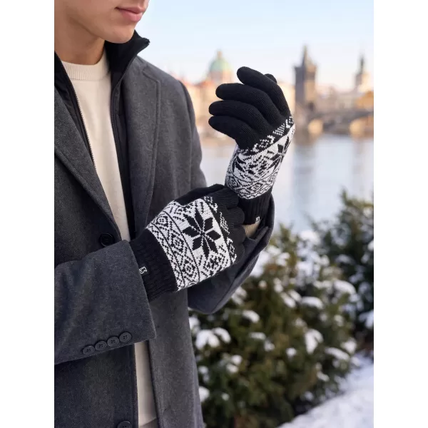 Rukavice BRANDIT SNOW BD7022 BLACK 