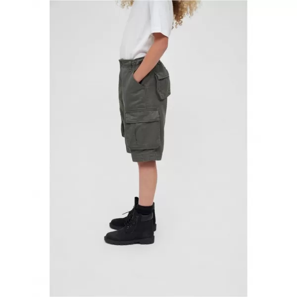  Dětské kraťasy BRANDIT URBAN BD6008 OLIVE 
