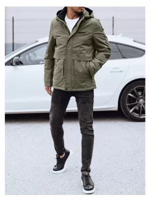 Pánská bunda DSTREET ZELENÁ